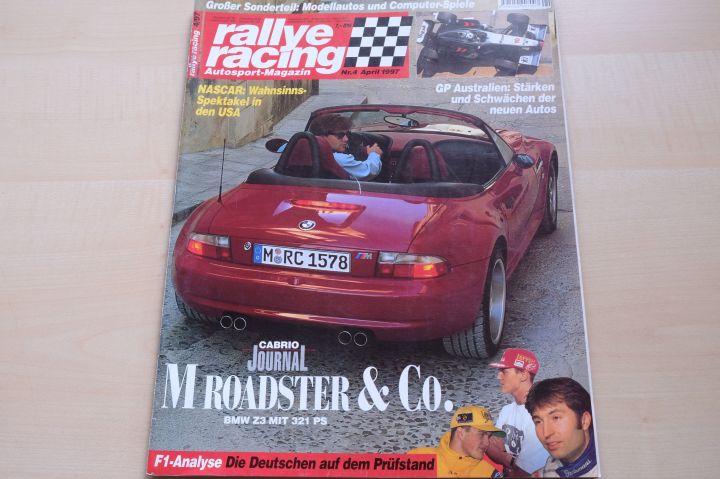 Deckblatt Rallye Racing (04/1997)